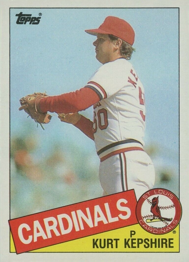 1985 Topps Kurt Kepshire #474 Baseball Card