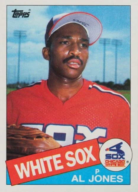 1985 Topps Al Jones #437 Baseball Card