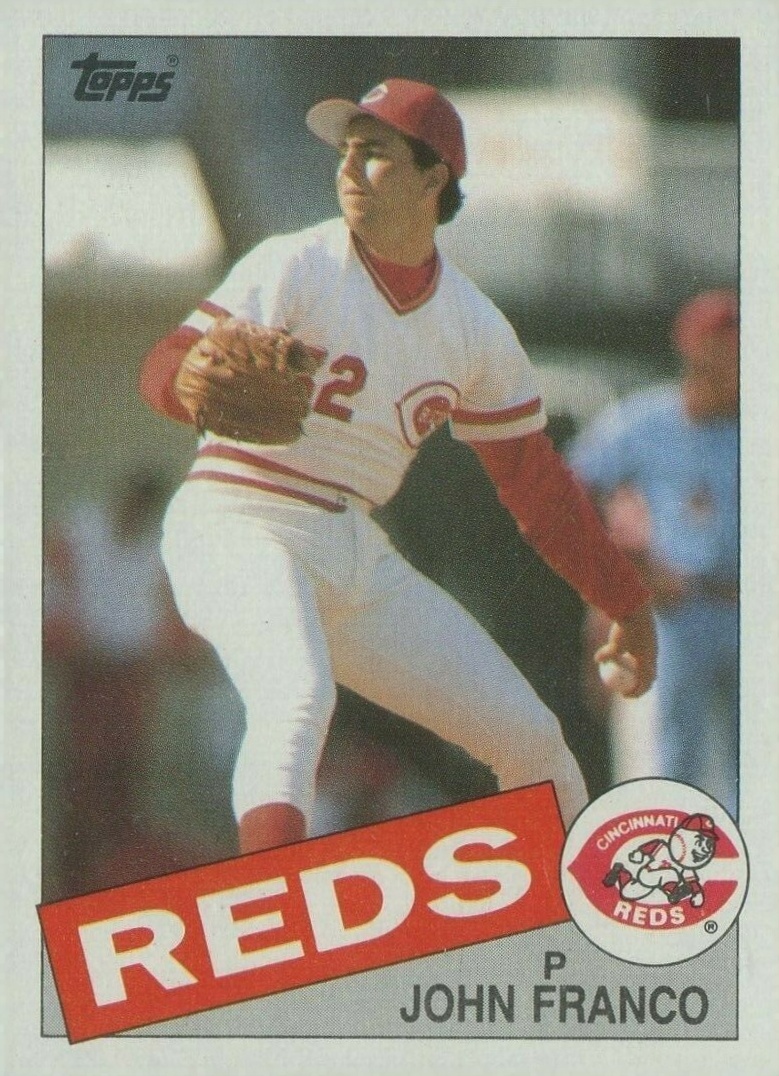 1985 Topps John Franco #417 Baseball Card