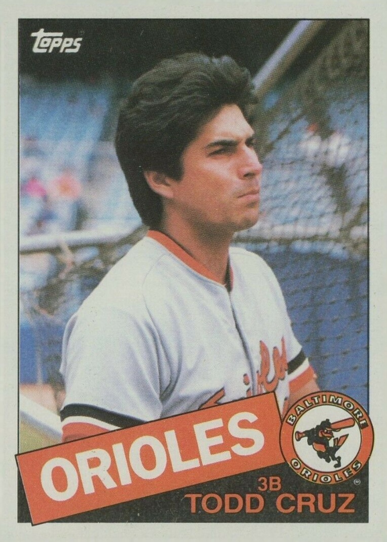 1985 Topps Todd Cruz #366 Baseball Card