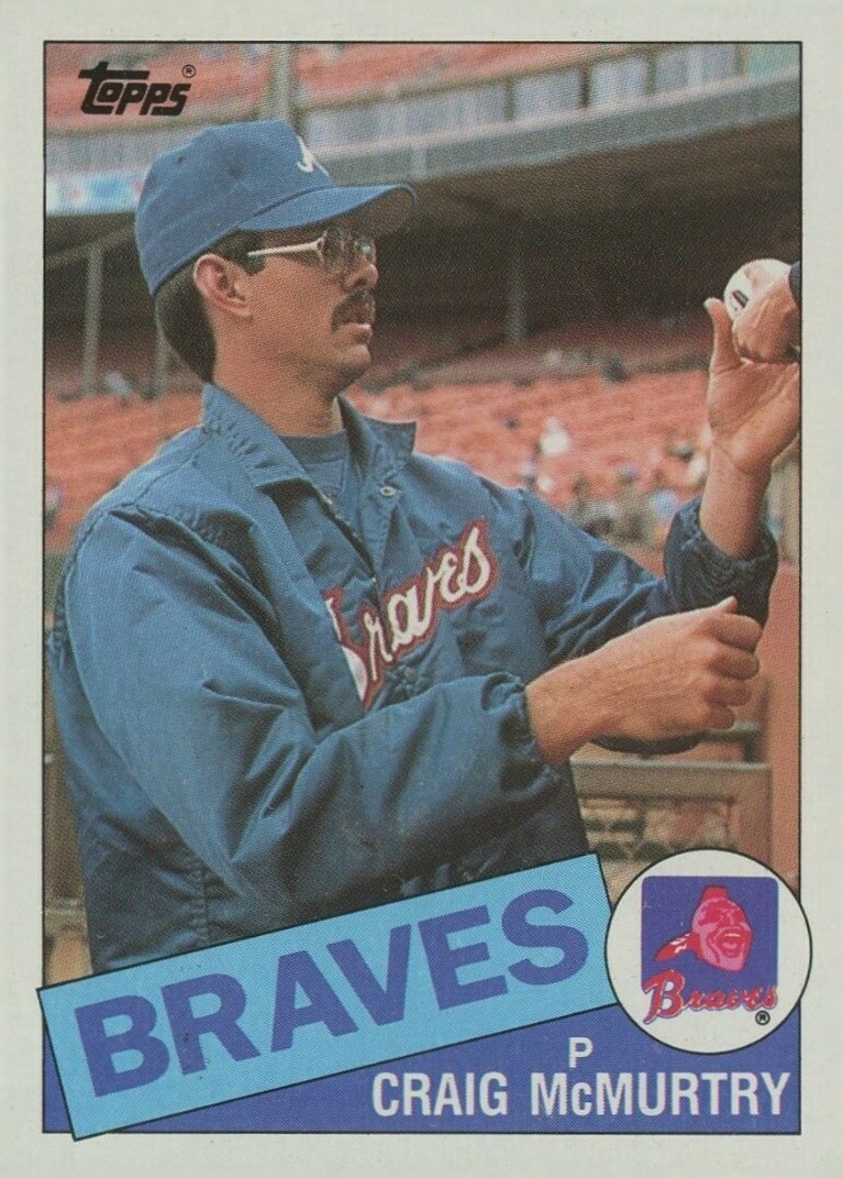 1985 Topps Craig McMurtry #362 Baseball Card