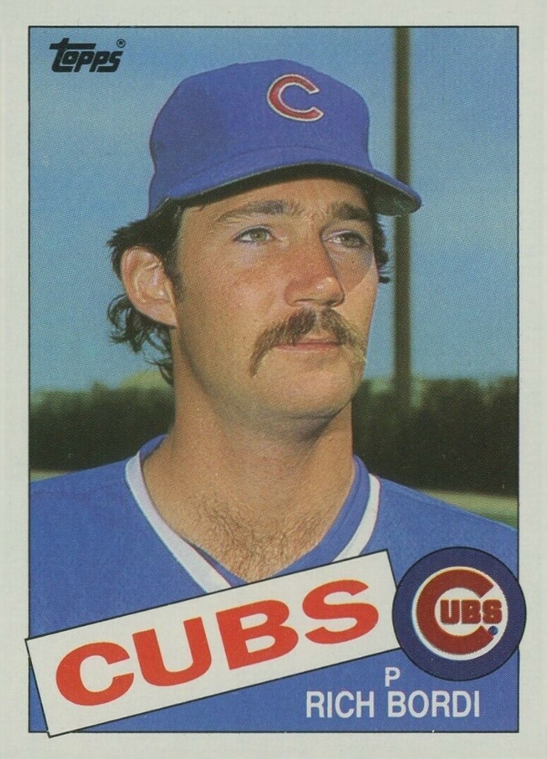 1985 Topps Rich Bordi #357 Baseball Card