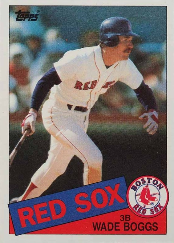 1985 Topps Wade Boggs #350 Baseball Card