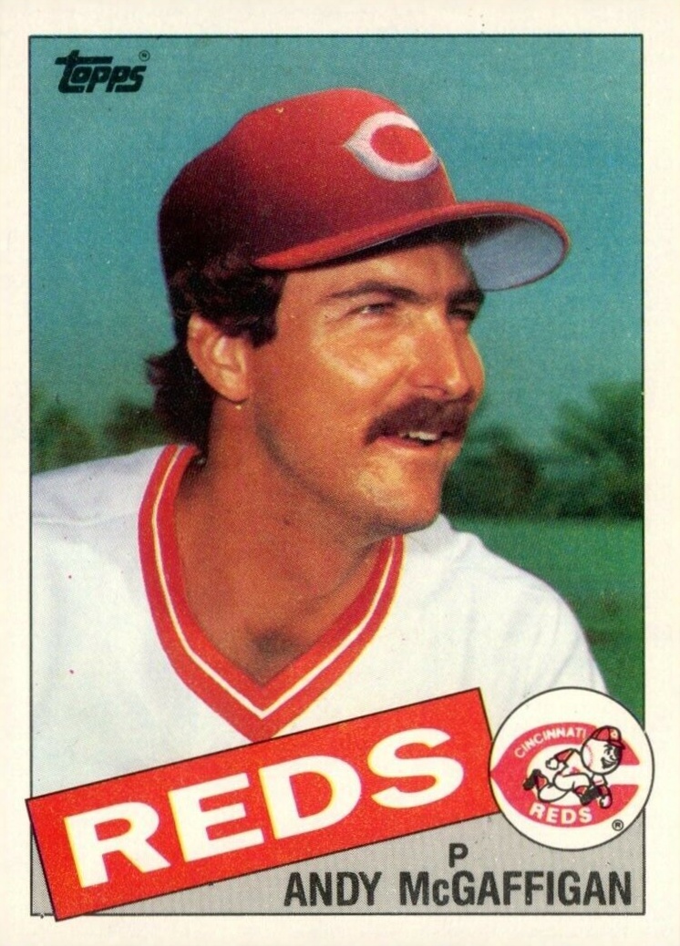 1985 Topps Andy McGaffigan #323 Baseball Card