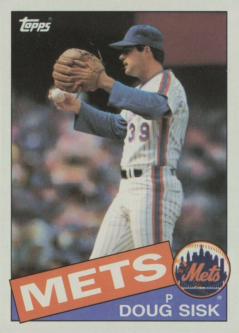 1985 Topps Doug Sisk #315 Baseball Card