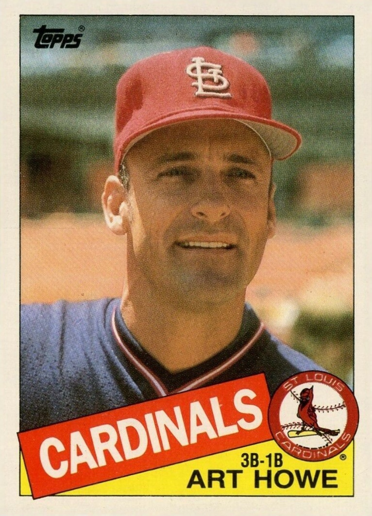 1985 Topps Art Howe #204 Baseball Card