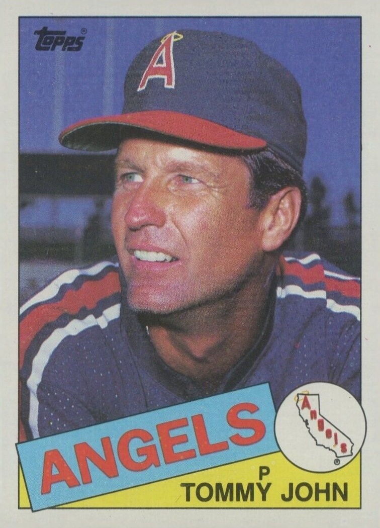 1985 Topps Tommy John #179 Baseball Card