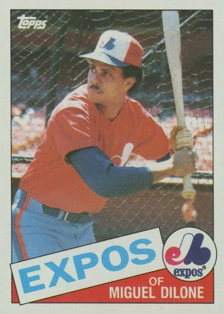 1985 Topps Miguel Dilone #178 Baseball Card