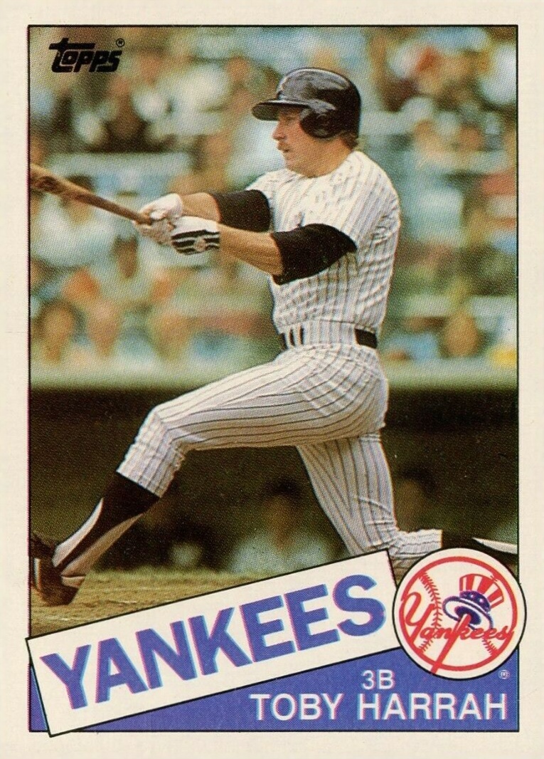 1985 Topps Toby Harrah #94 Baseball Card