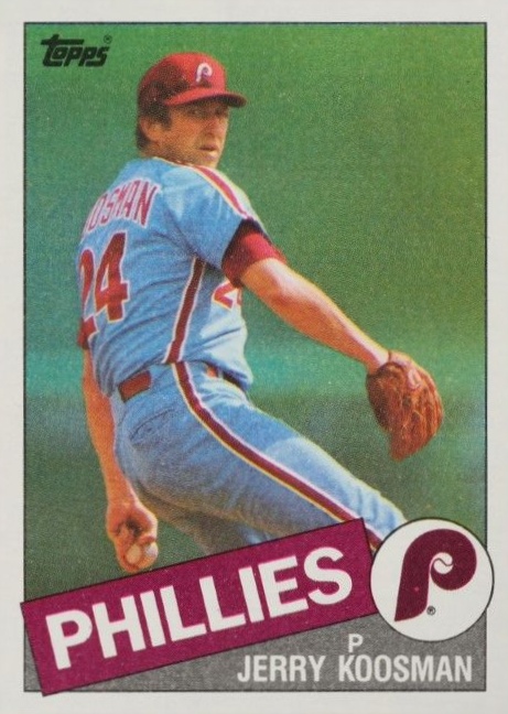 1985 Topps Jerry Koosman #15 Baseball Card