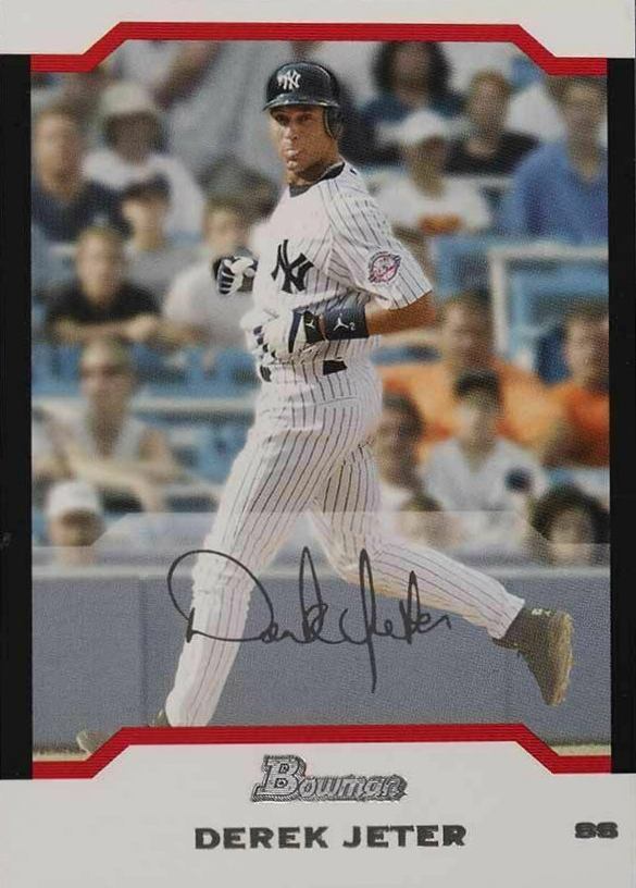 2004 Bowman Derek Jeter #3 Baseball Card