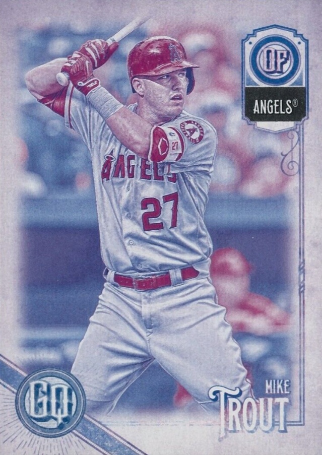 2018 Topps Gypsy Queen Mike Trout #1 Baseball Card