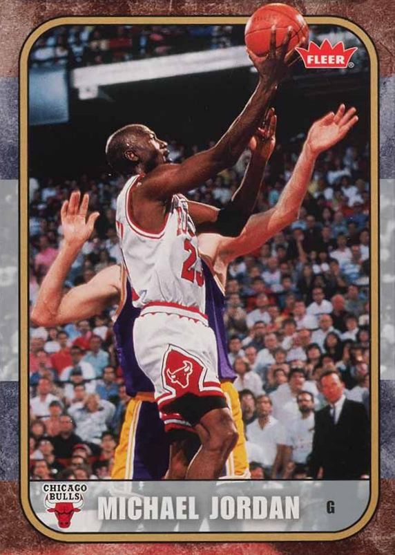 2007 Fleer Jordan Box Set Michael Jordan #13 Basketball Card