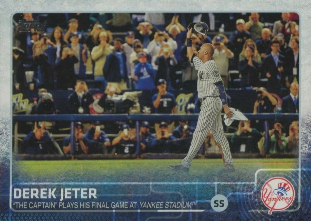 2015 Topps Derek Jeter #319 Baseball Card