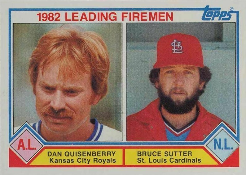 1983 Topps Leading Fireman #708 Baseball Card