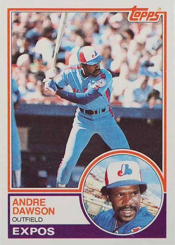 1983 Topps Andre Dawson #680 Baseball Card