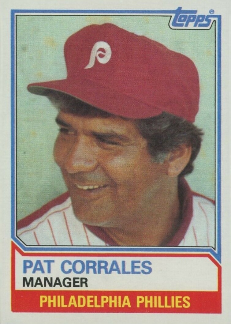 1983 Topps Pat Corrales #637 Baseball Card