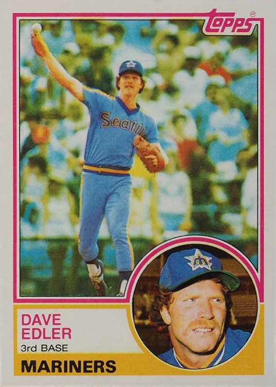 1983 Topps Dave Edler #622 Baseball Card