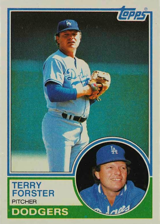 1983 Topps Terry Forster #583 Baseball Card