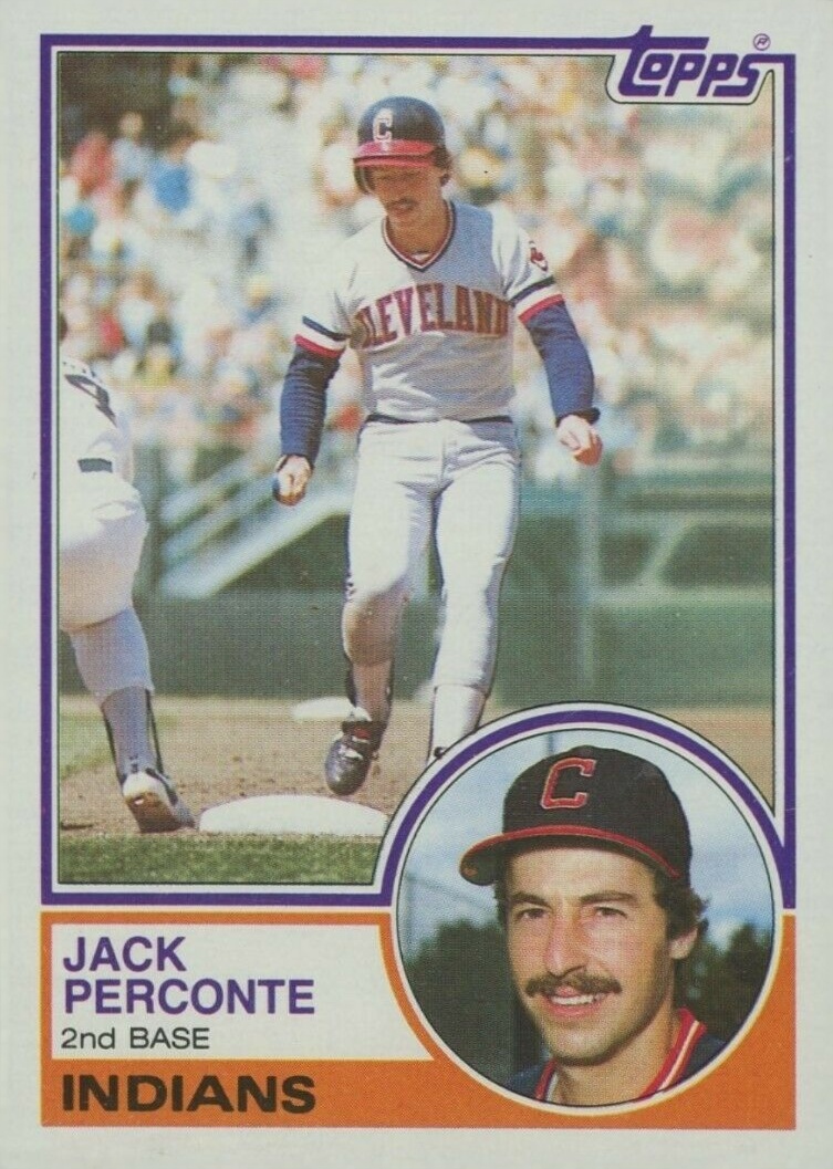 1983 Topps Jack Perconte #569 Baseball Card