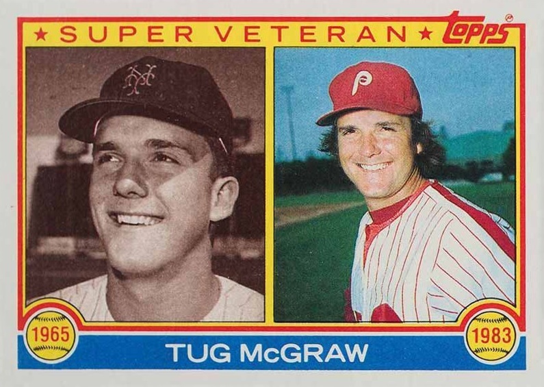 1983 Topps Tug McGraw #511 Baseball Card