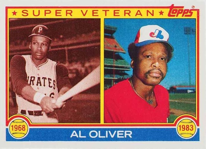 1983 Topps Al Oliver #421 Baseball Card