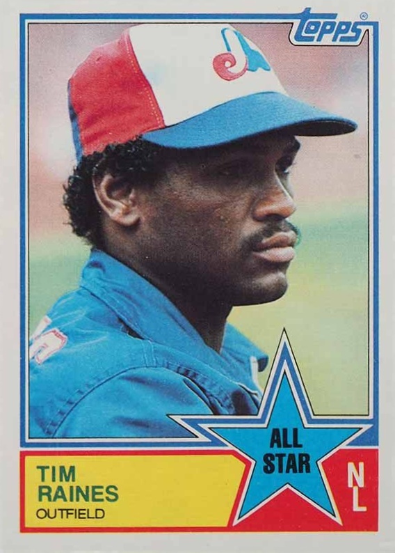 1983 Topps Tim Raines #403 Baseball Card