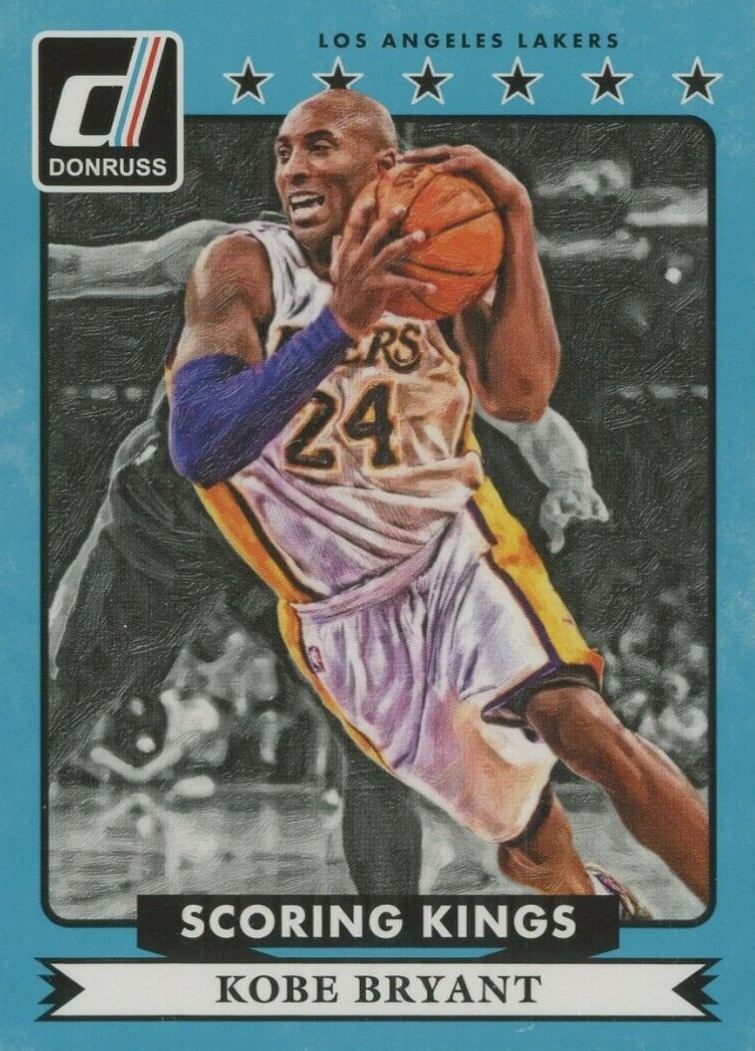 2014 Panini Donruss Scoring Kings Kobe Bryant #2 Basketball Card