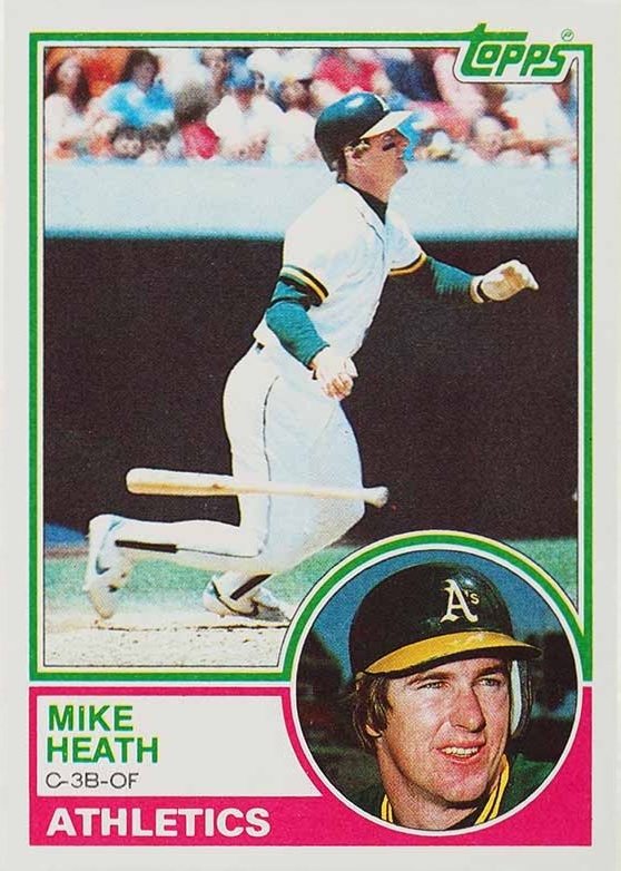 1983 Topps Mike Heath #23 Baseball Card