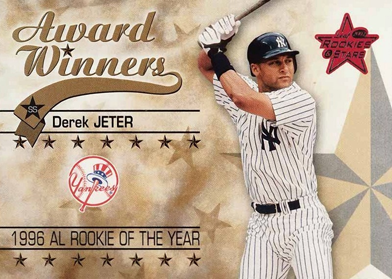 2002 Leaf Rookies & Stars Derek Jeter #287 Baseball Card