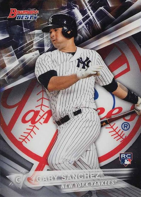 2016 Bowman's Best  Gary Sanchez #3 Baseball Card