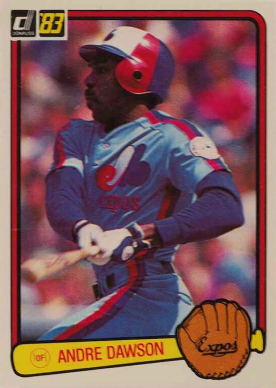 1983 Donruss Andre Dawson #518 Baseball Card