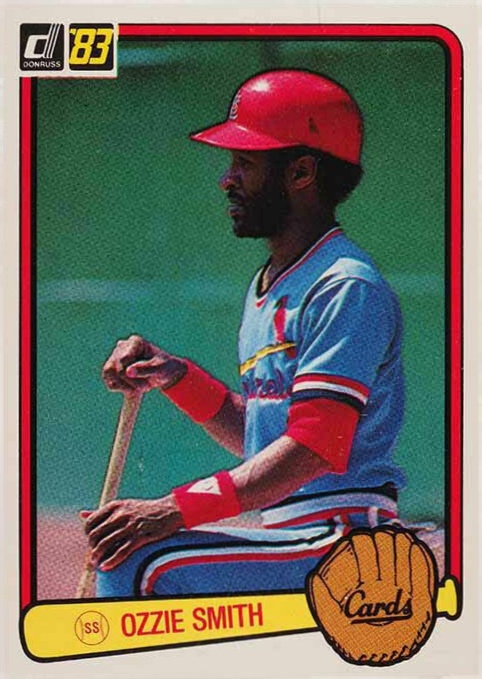 1983 Donruss Ozzie Smith #120 Baseball Card