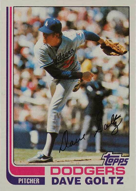1982 Topps Dave Goltz #674 Baseball Card