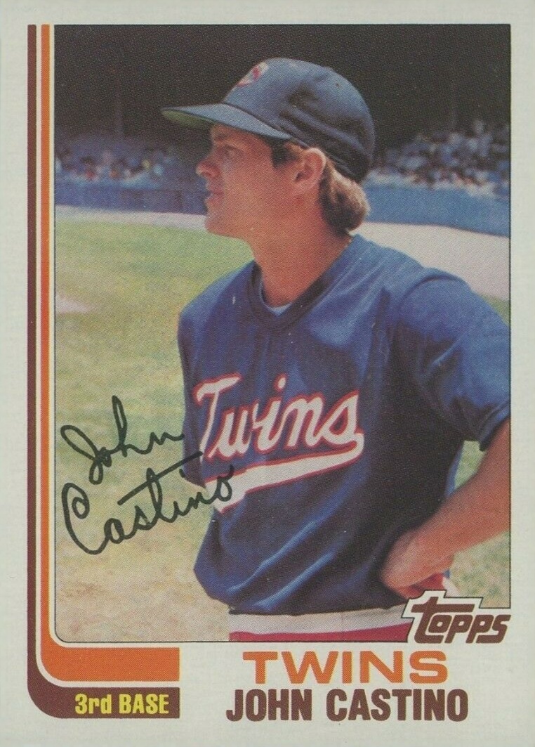 1982 Topps John Castino #644 Baseball Card
