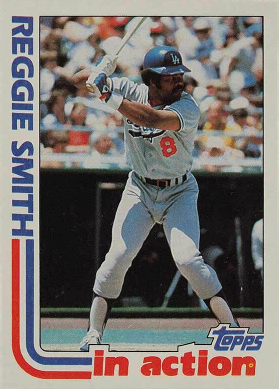 1982 Topps Reggie Smith #546 Baseball Card