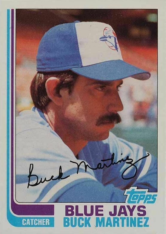 1982 Topps Buck Martinez #314 Baseball Card