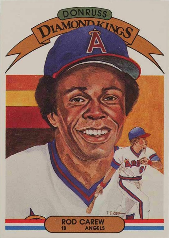 1982 Donruss Rod Carew #8 Baseball Card