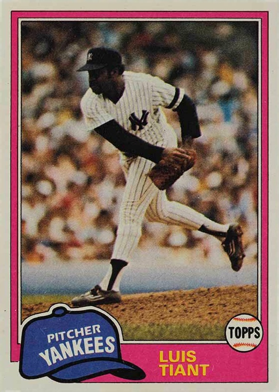 1981 Topps Luis Tiant #627 Baseball Card
