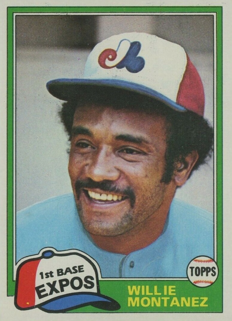 1981 Topps Willie Montanez #559 Baseball Card