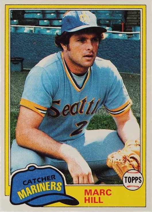 1981 Topps Marc Hill #486 Baseball Card