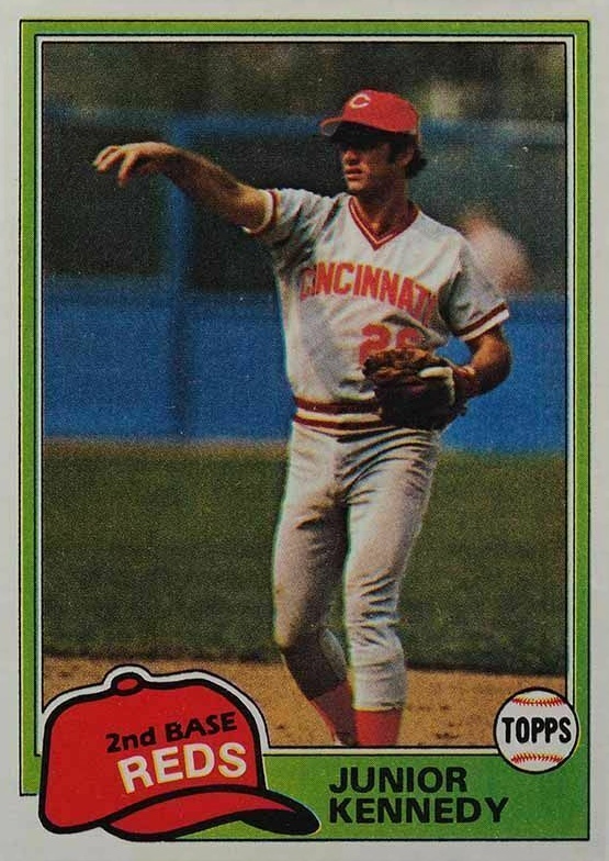 1981 Topps Junior Kennedy #447 Baseball Card