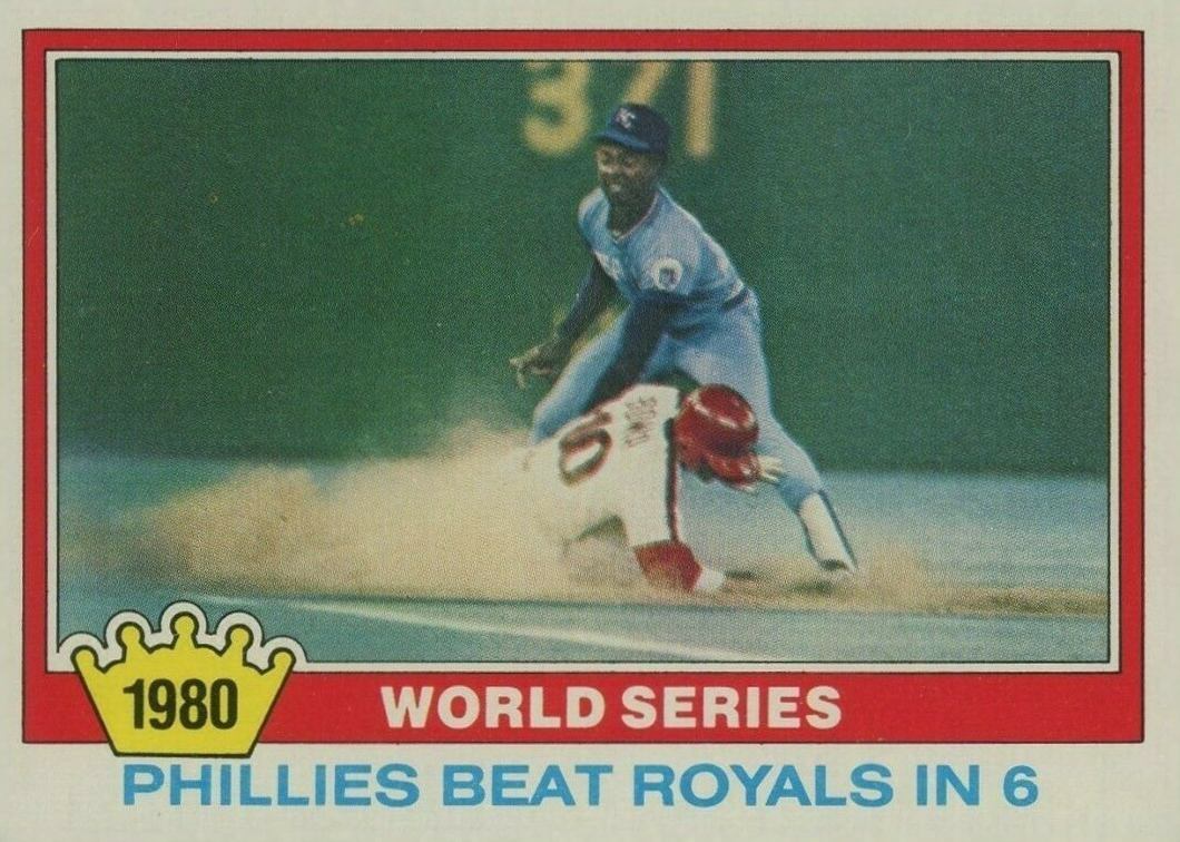 1981 Topps World Series #403 Baseball Card