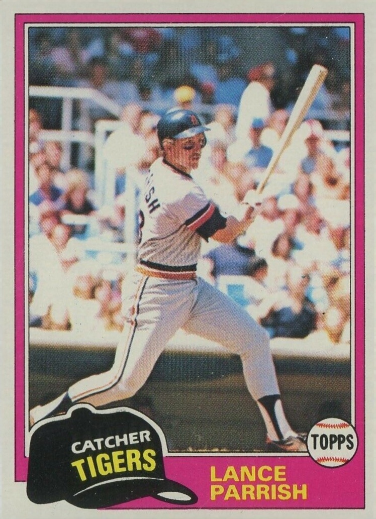1981 Topps Lance Parrish #392 Baseball Card