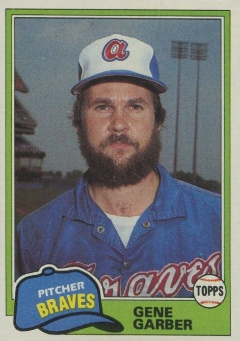 1981 Topps Gene Garber #307 Baseball Card