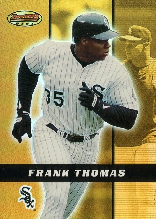 2000 Bowman's Best Frank Thomas #54 Baseball Card