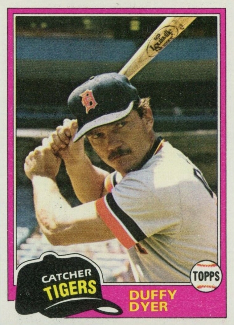 1981 Topps Duffy Dyer #196 Baseball Card