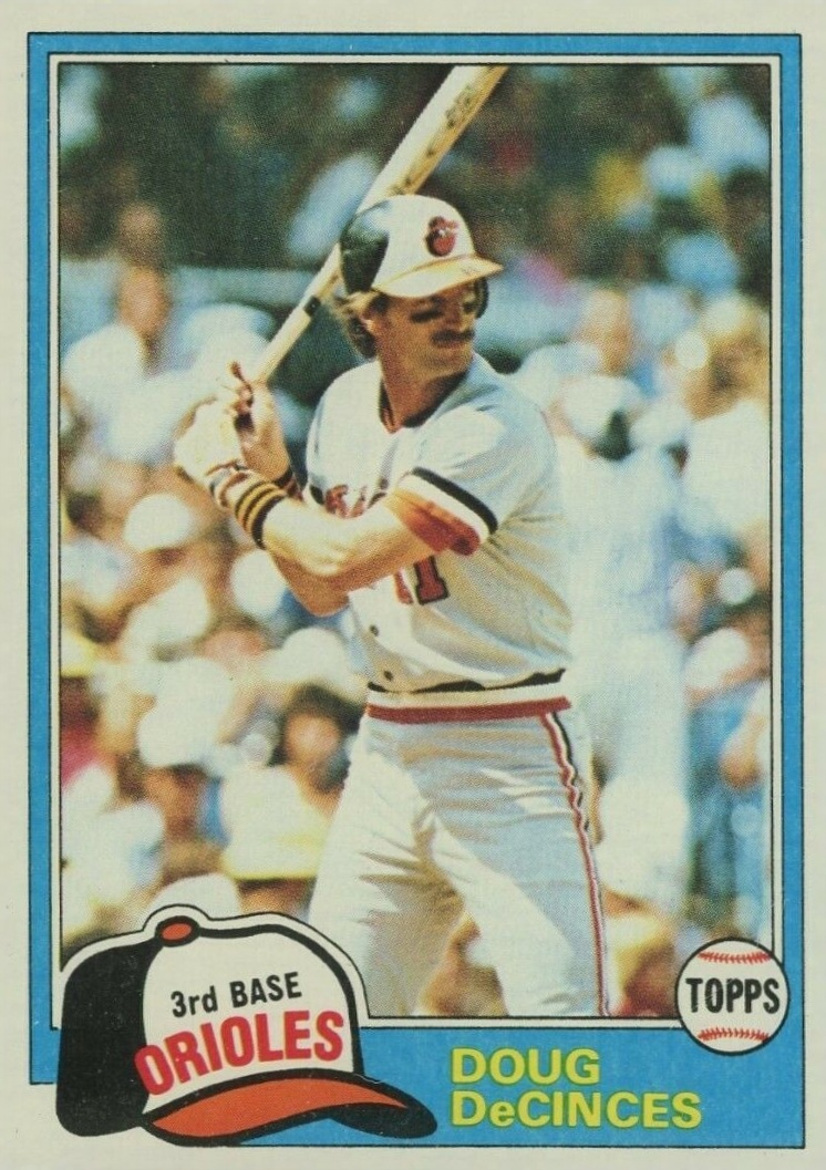 1981 Topps Doug DeCinces #188 Baseball Card