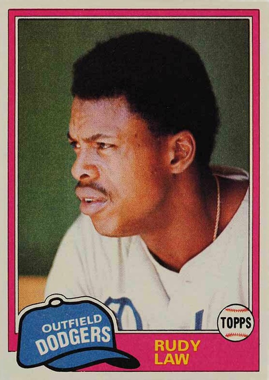 1981 Topps Rudy Law #127 Baseball Card