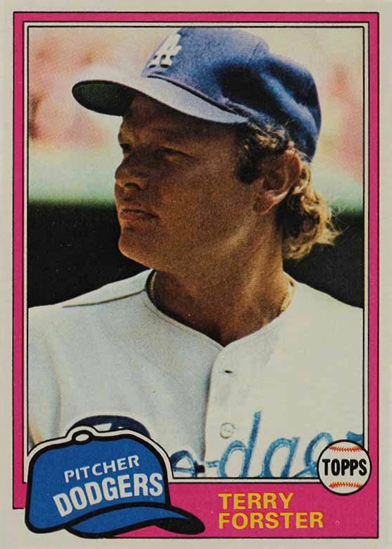 1981 Topps Terry Forster #104 Baseball Card